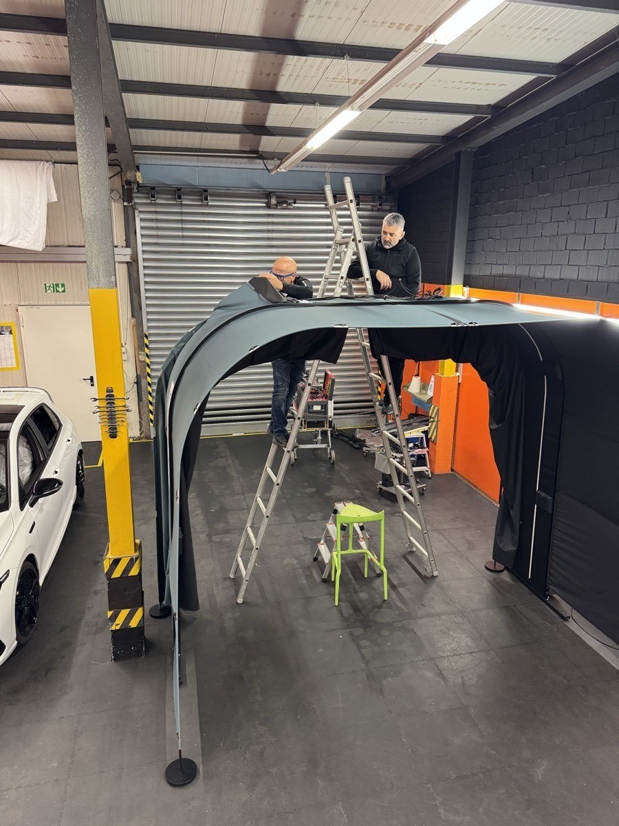 Dent Scanner KESI — installazione in officina