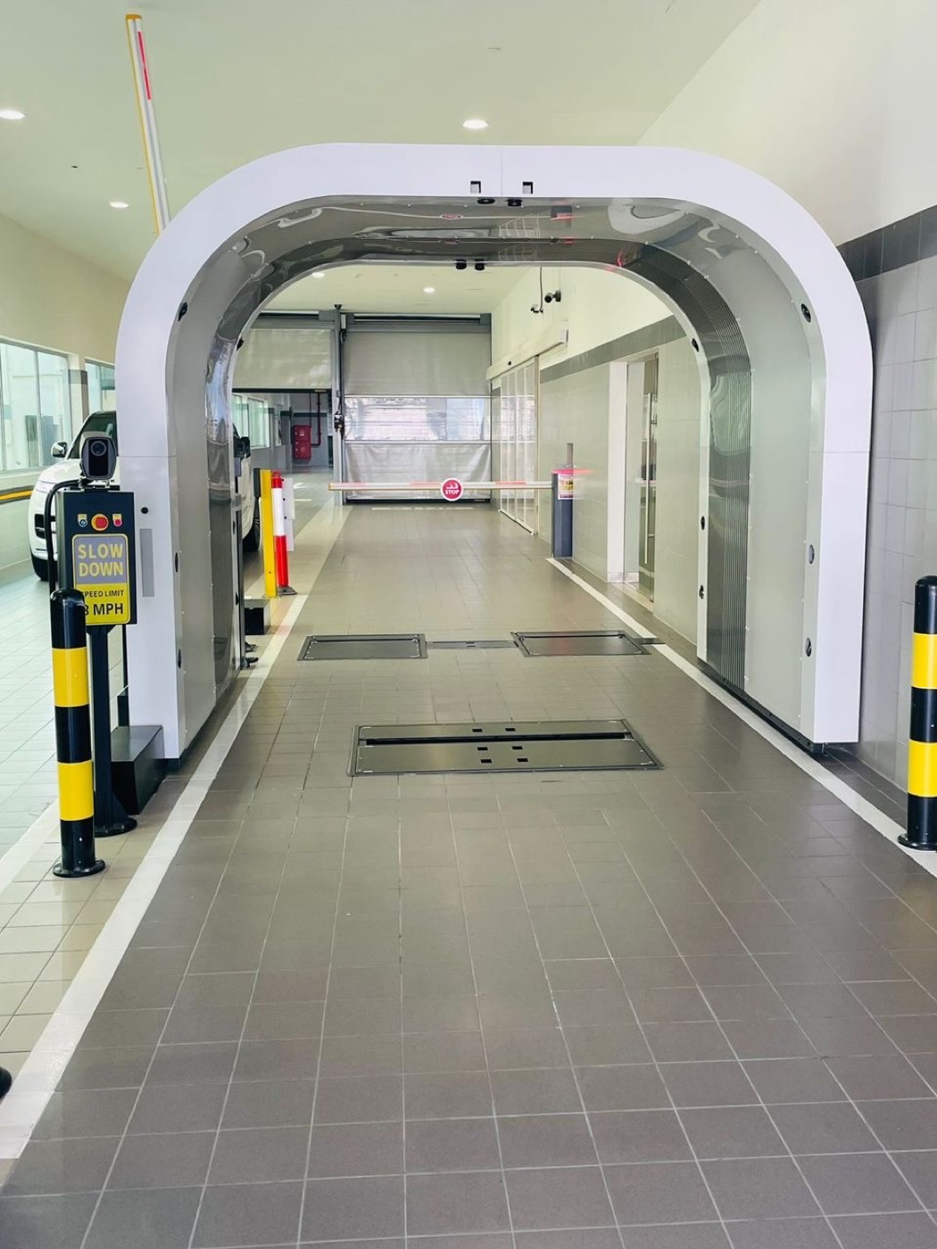 Scanner 360° — installazione commerciale