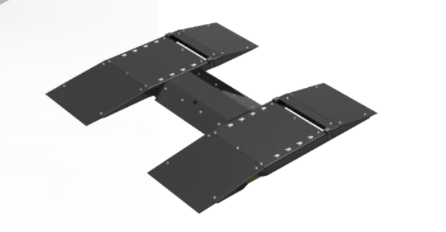 Scanner sottoscocca 4K — pannello a pavimento